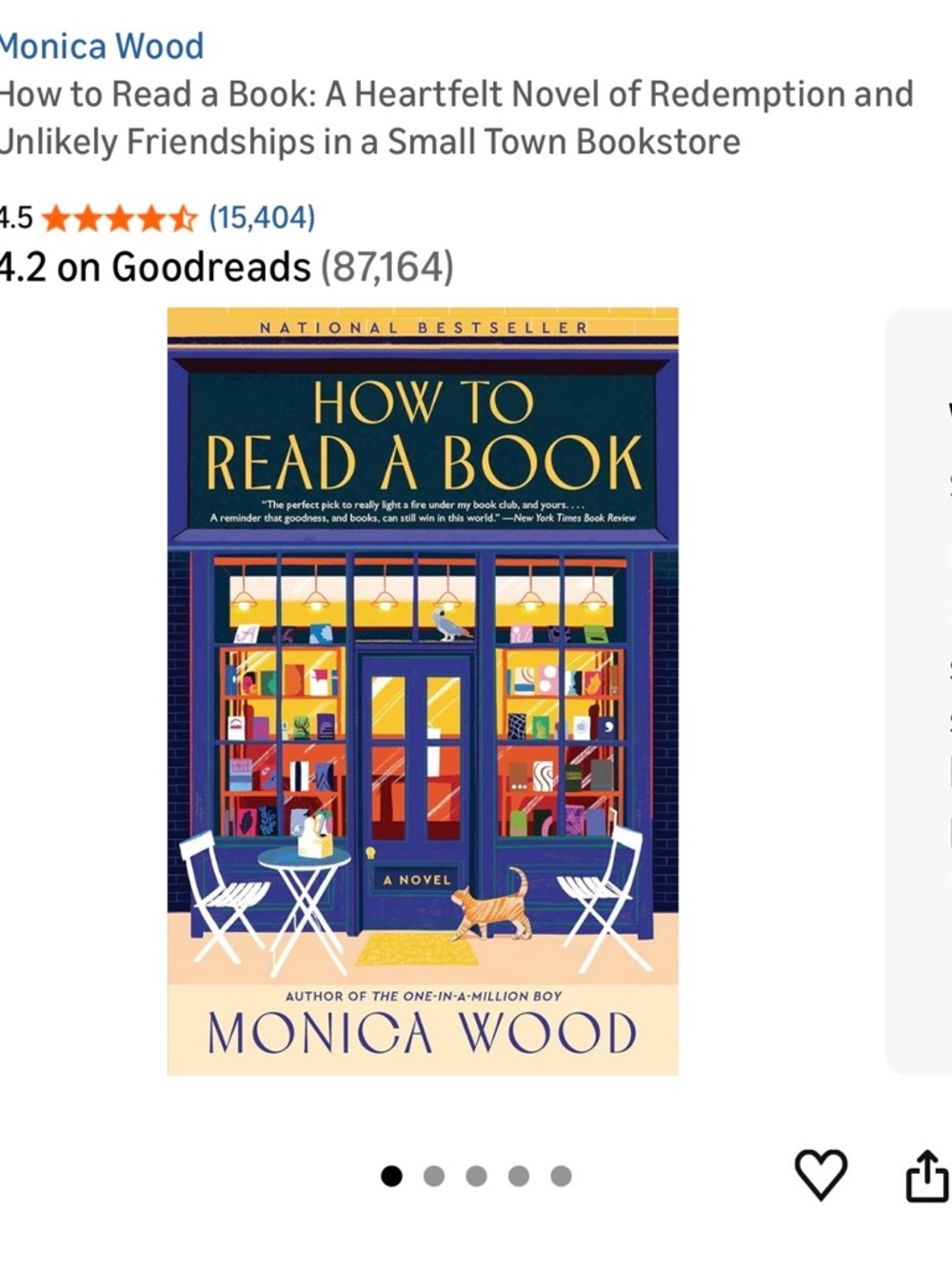 How to Read a Book - Hardcover by Wood, Monica - Picture 8 of 10